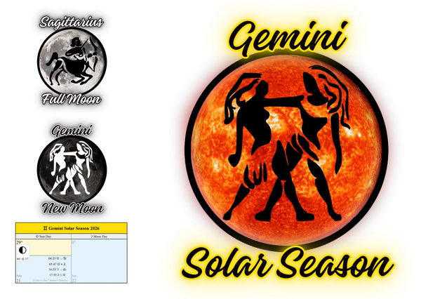 Gemini Solar Shift 🗓️ Astrolendar Update