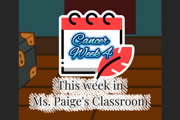 Cancer Week 4 📢 PMP Announcement
