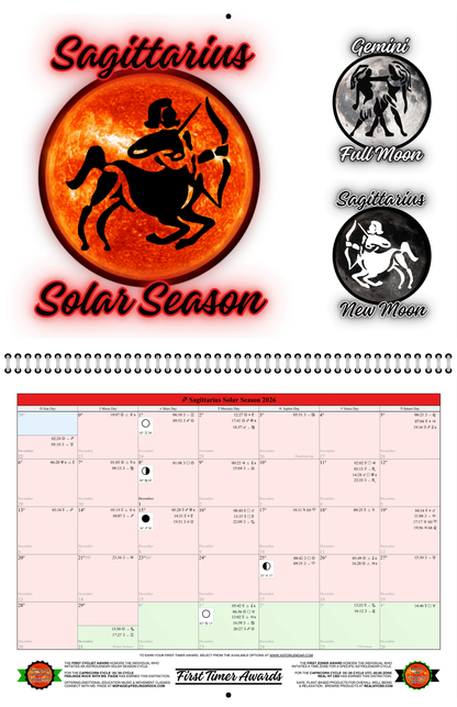Sagittarius Astrolendar ('26-'27)