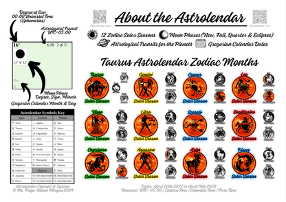 Taurus Astrolendar ('27-'28)