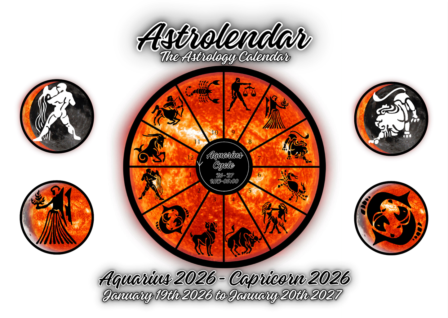 Astrolendar: Aquarius Cycle '26-'27