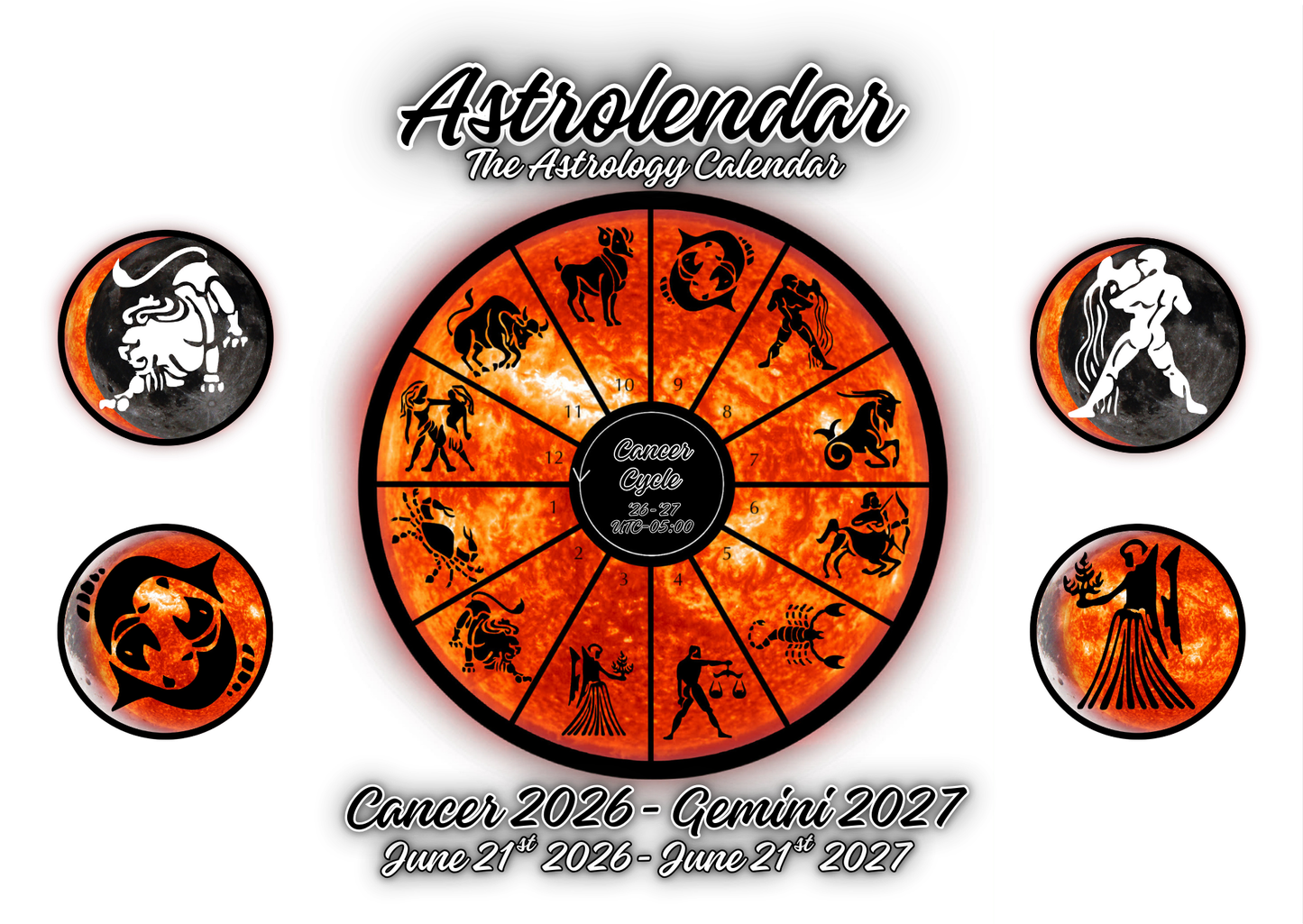 Astrolendar: Cancer Cycle '26-'27