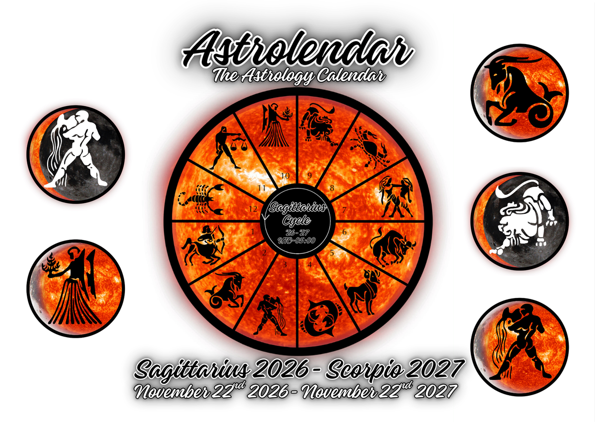 Sagittarius Astrolendar ('26-'27)