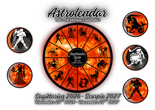 Astrolendar: Sagittarius Cycle '26-'27
