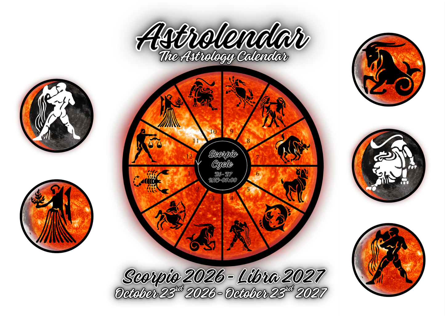 Astrolendar: Scorpio Cycle '26-'27