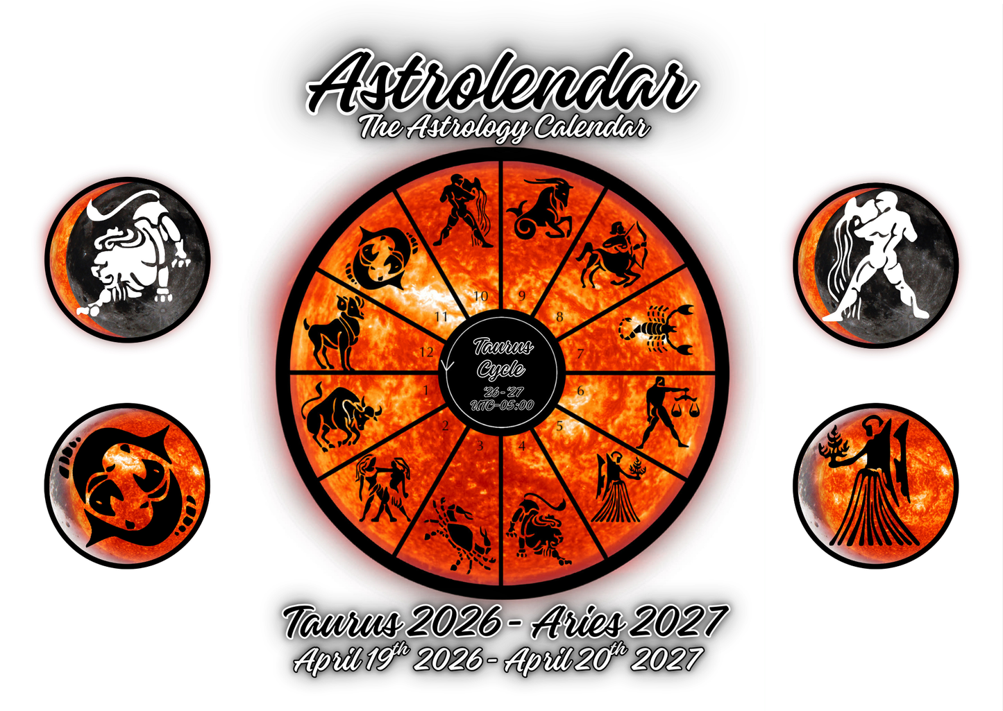 Astrolendar: Taurus Cycle '26-'27