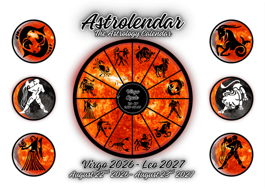 Astrolendar: Virgo Cycle '26-'27